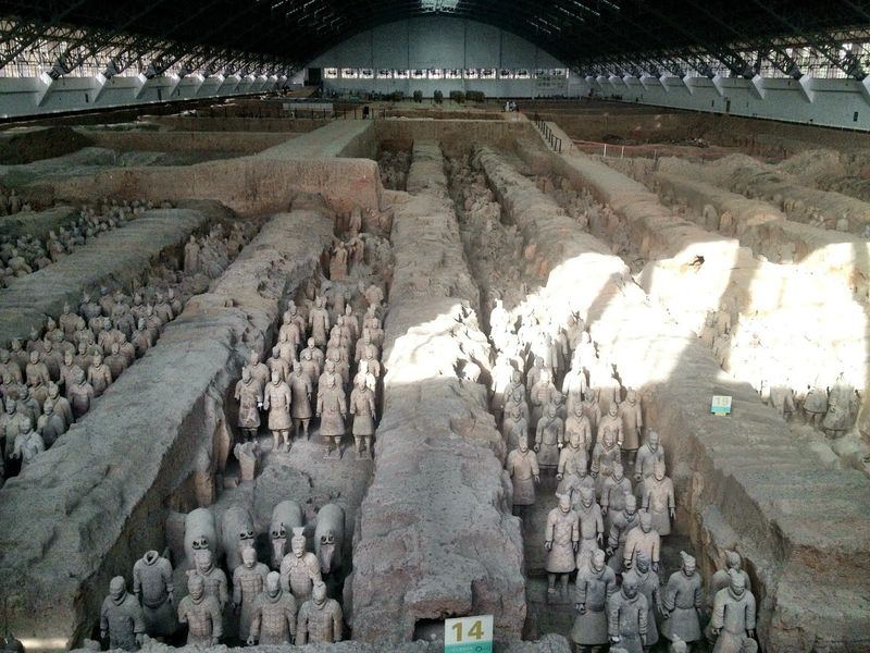 The Terracotta Warriors in Xi'an