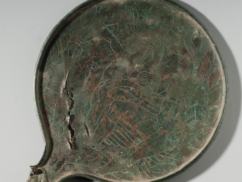 Etruscan Bronze Mirror