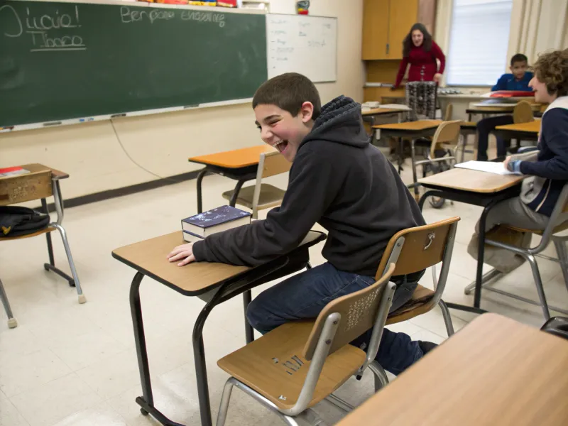 The Classroom Chair Prank