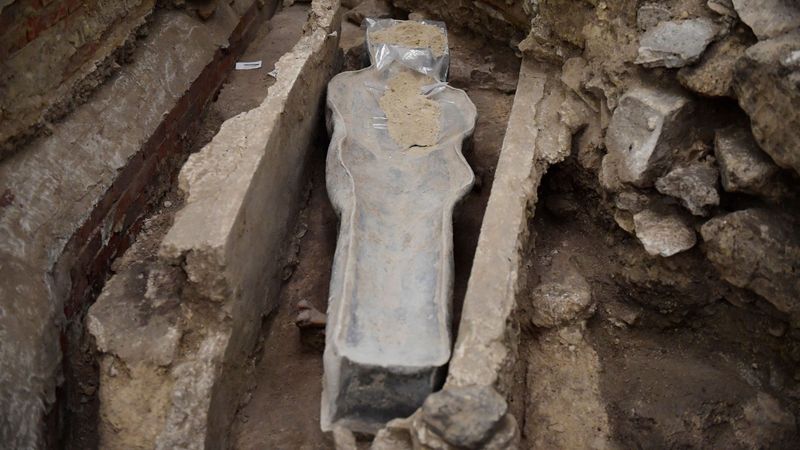 Medieval Cemetery under Paris