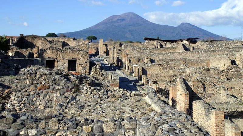 The Buried Ruins of Pompeii