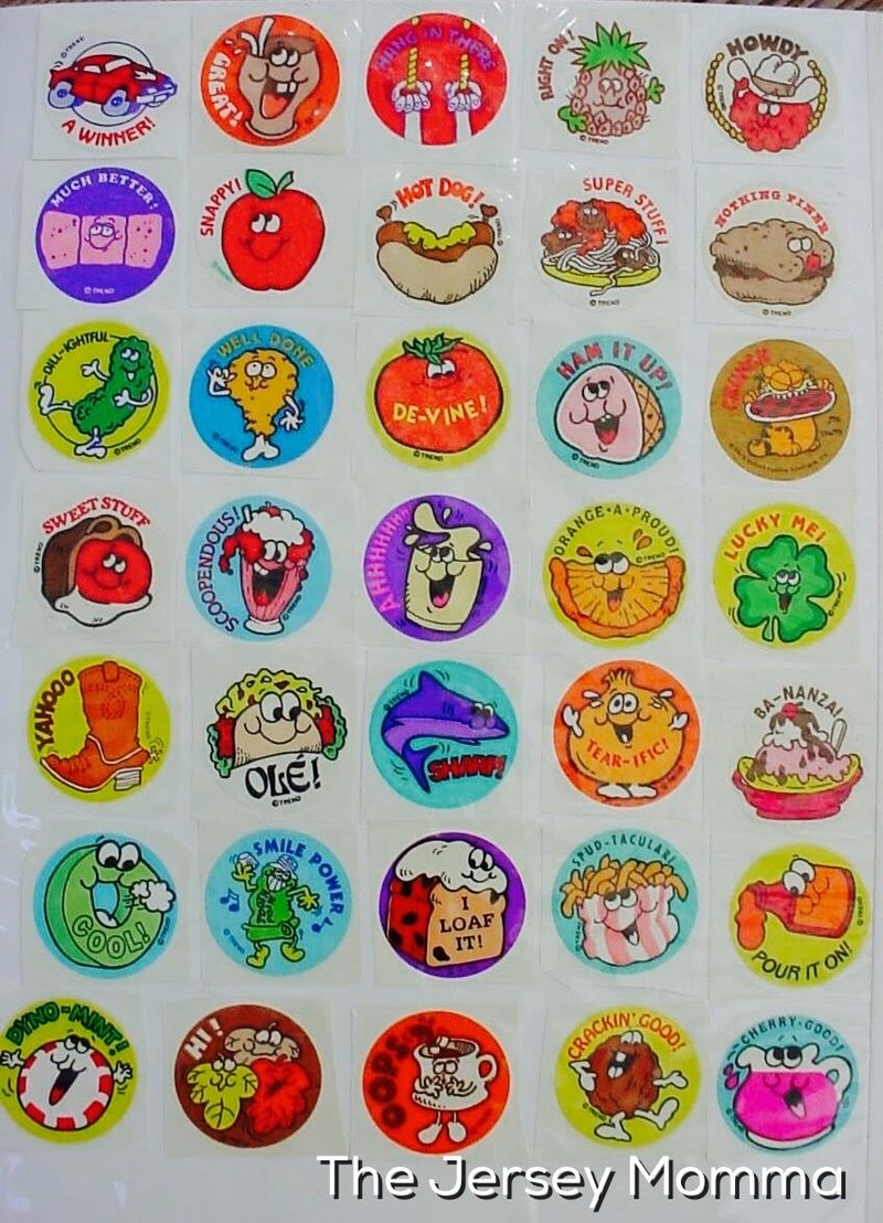 Scratch and Sniff Stickers