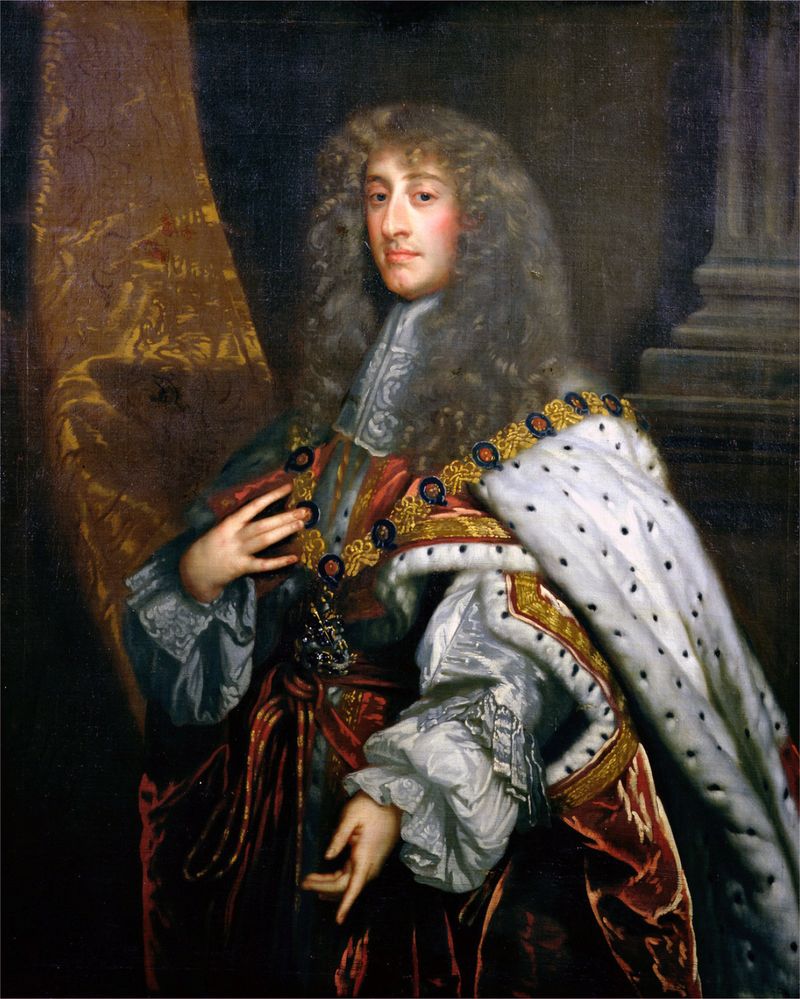 1685 James II Becomes King of England, Scotland, and Ireland