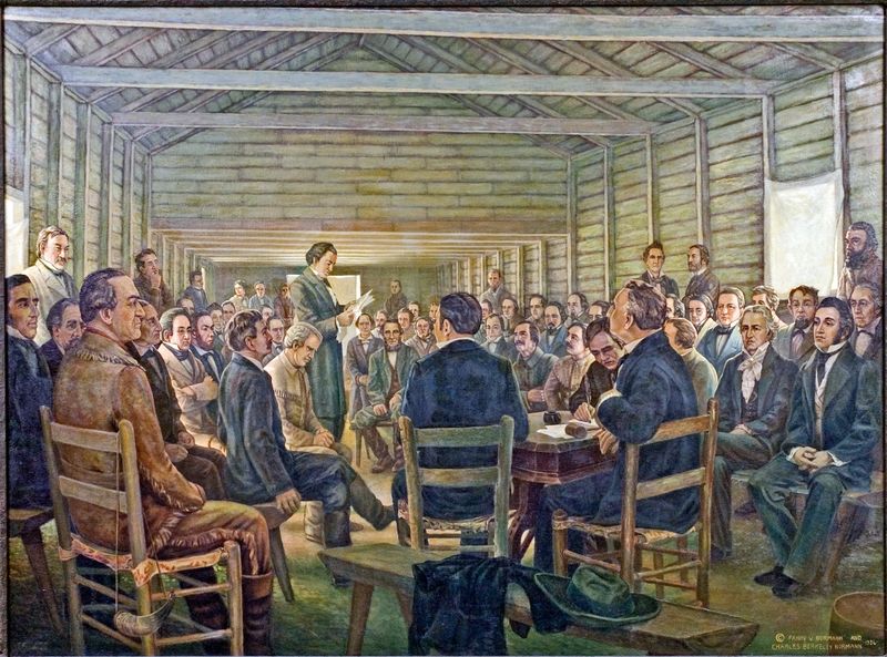 1836 – Texas Independence Convention