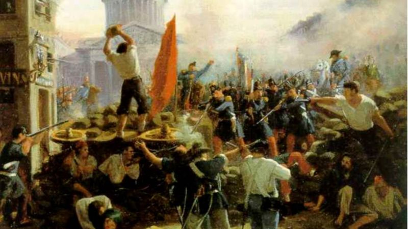 1848 – The French Revolution of 1848 Begins