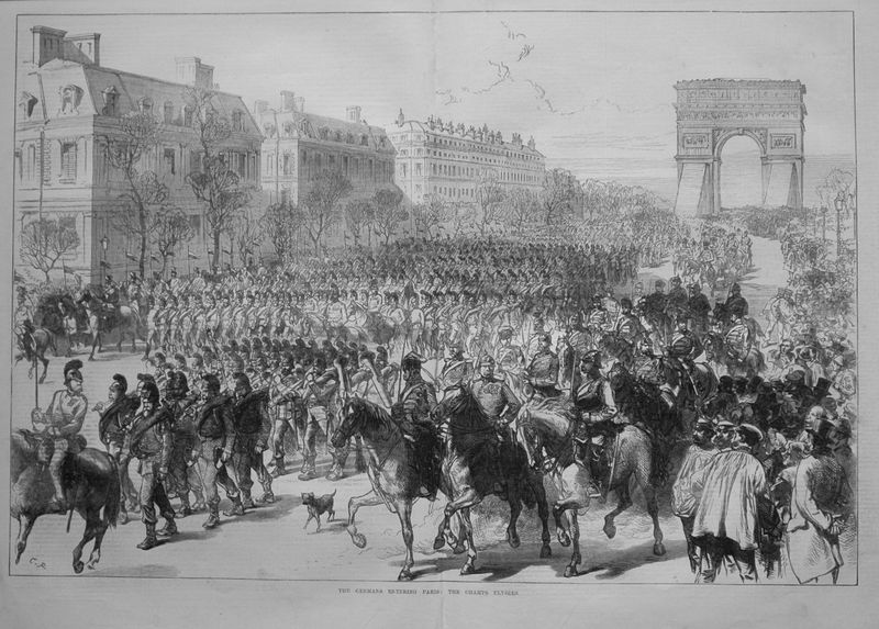 1871 – Prussian Army in Paris
