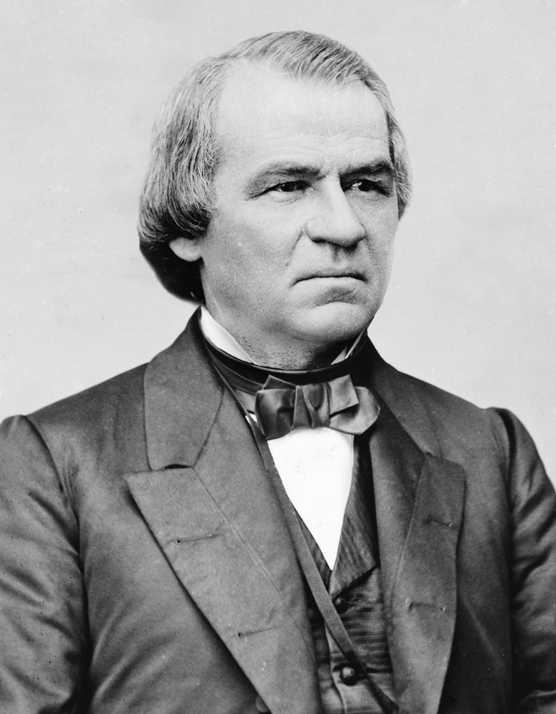 1868 – Andrew Johnson Becomes the First U.S. President to be Impeached