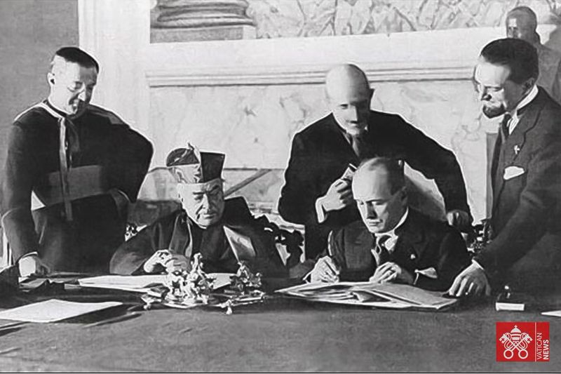 1929 – Signing of the Lateran Treaty