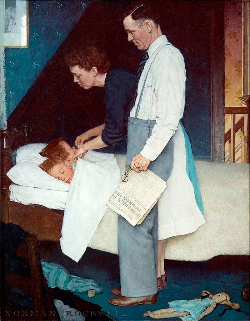 1943 – Norman Rockwell’s Four Freedoms Debut