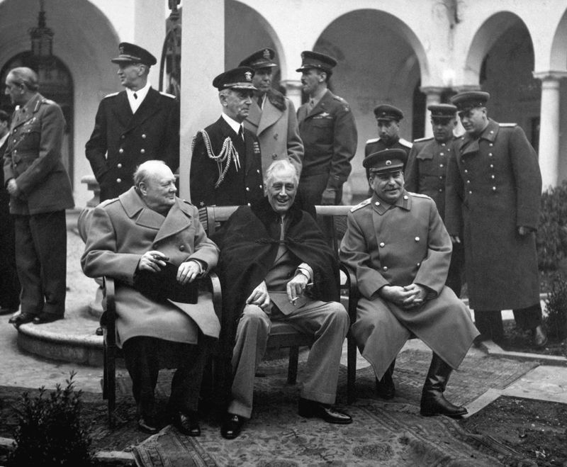 1945 – The Yalta Conference Begins Between Churchill, Roosevelt, and Stalin