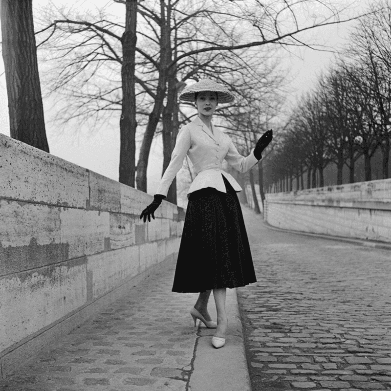 1947: Dior Unveils New Look