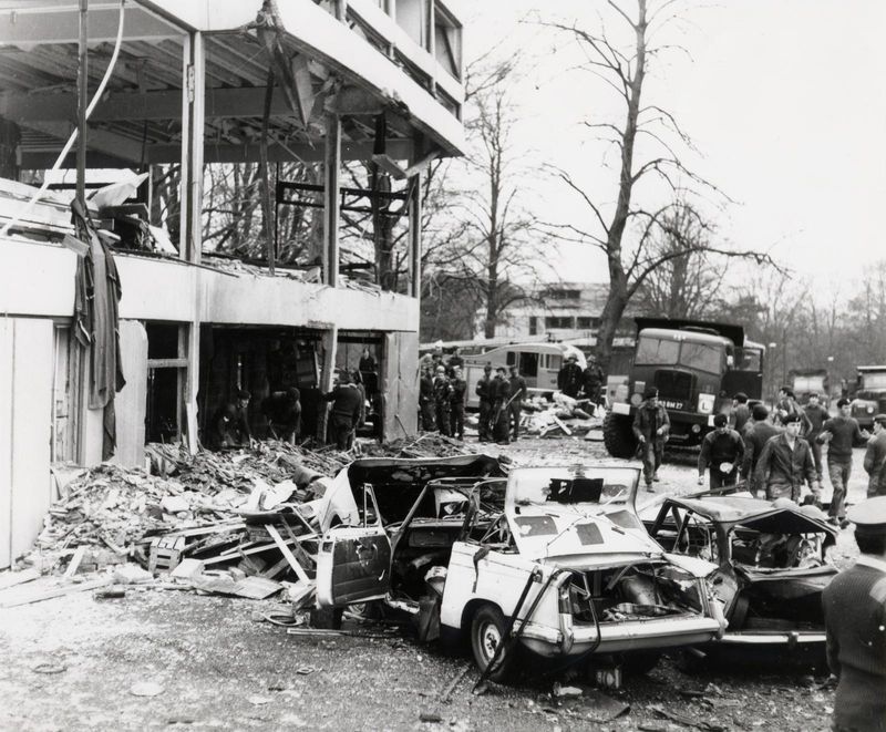 1972 – Official IRA Car Bomb Attack in Aldershot Kills Seven