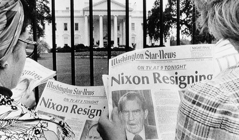 1975 – Watergate Scandal Sentences Announced