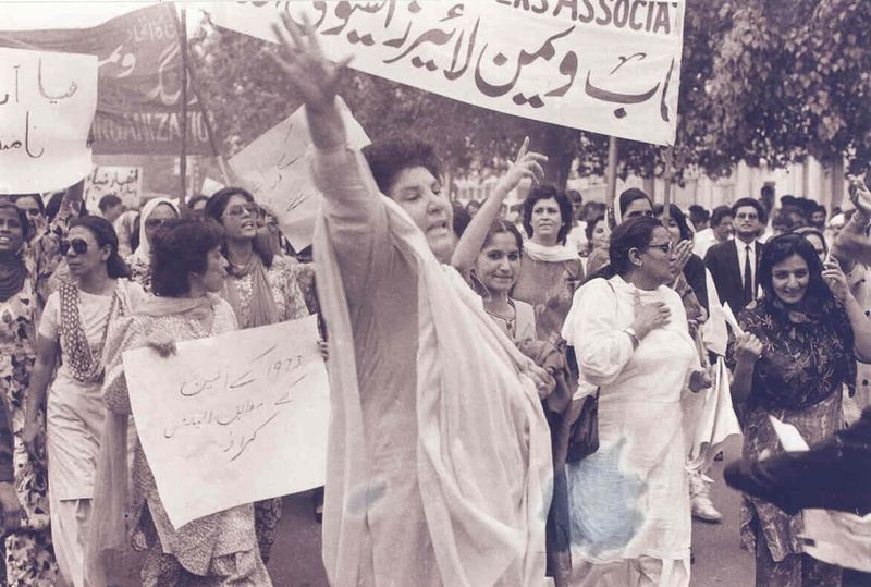 1983: Lahore Women Protest