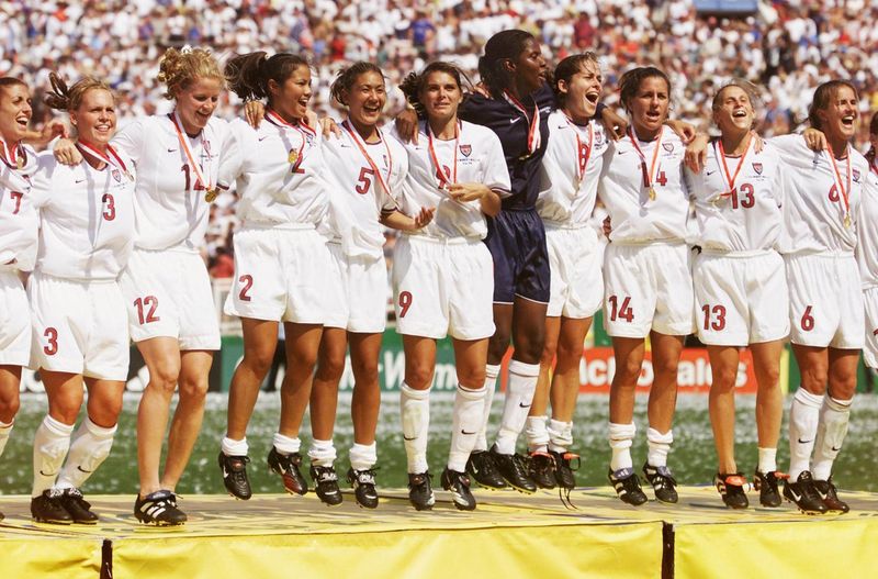 1999 – U.S. Women’s National Soccer Team Wins the World Cup