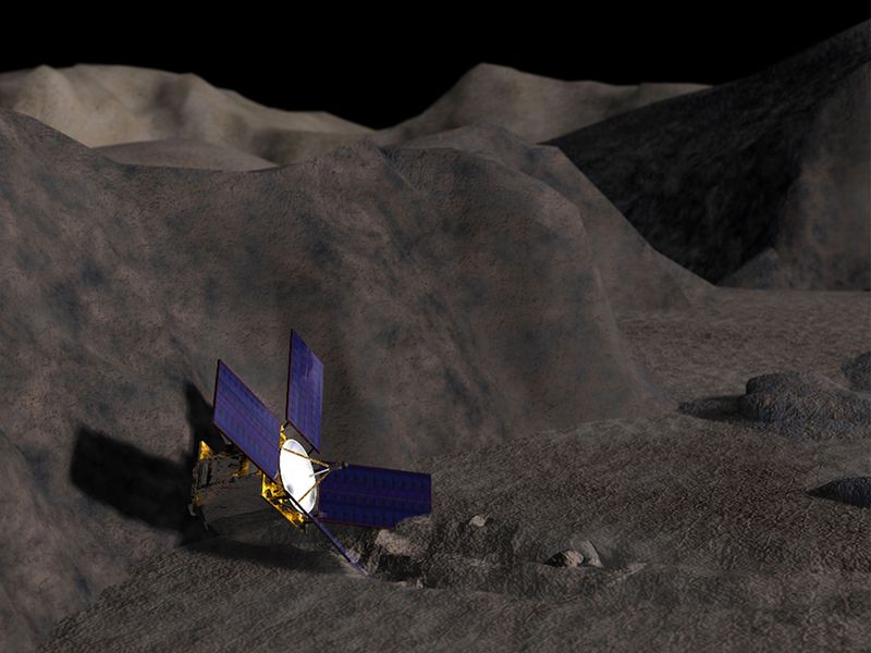 2001: NEAR Shoemaker Lands on Eros