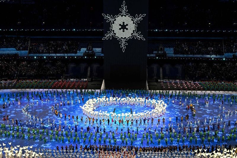 2022 Opening ceremony of the Winter Olympics in Beijing