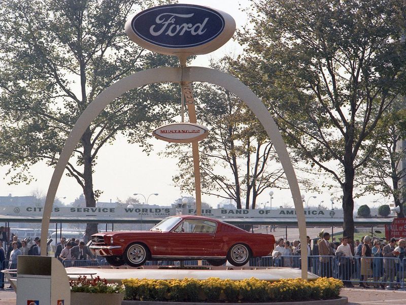 The Ford Mustang Debuts (1964)