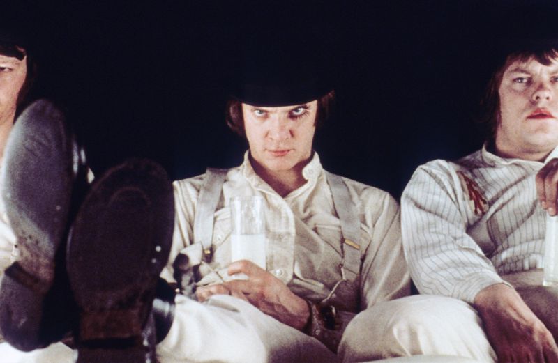 A Clockwork Orange (1971) – Malcolm McDowell’s Unfiltered Outbursts