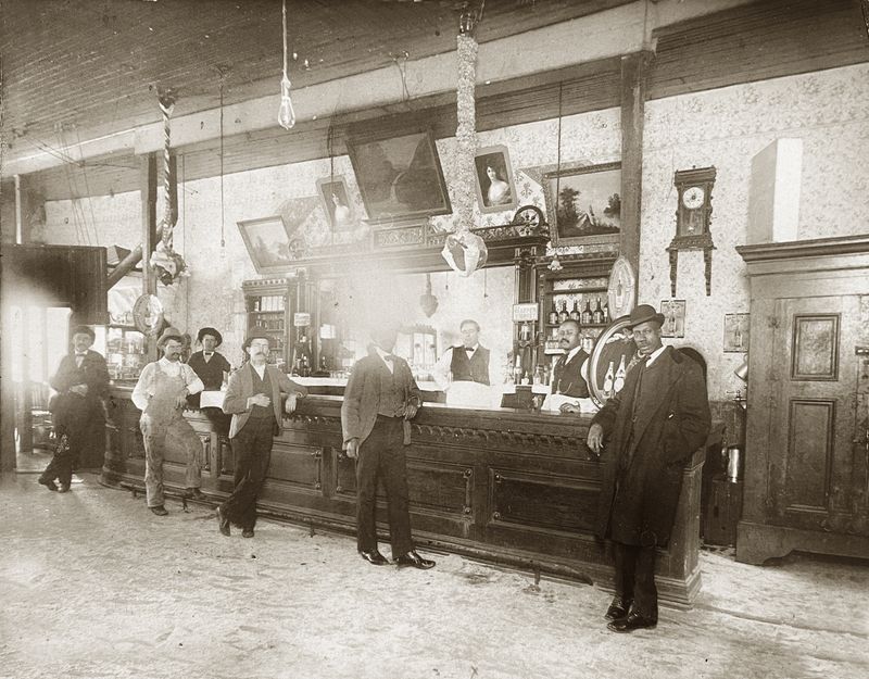 A Saloon in Waco Circa 1915