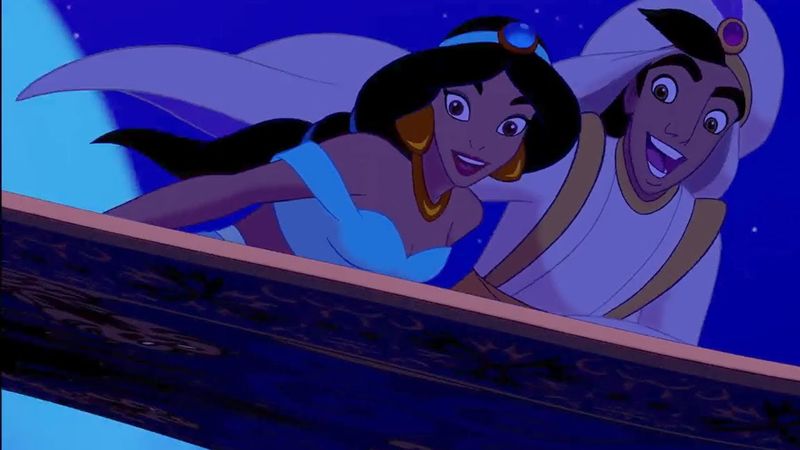 “A Whole New World” – Aladdin (1992)