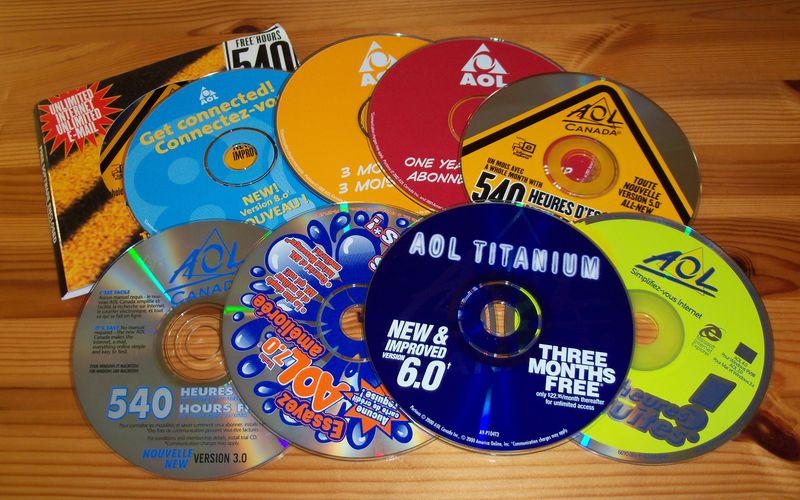 AOL Free Trial CDs