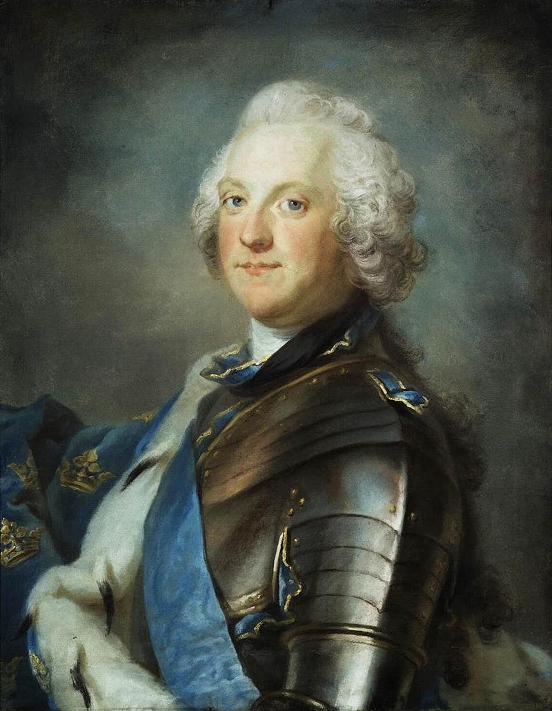 Adolf Frederick, King of Sweden, 1771