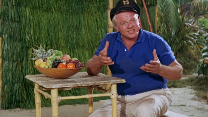 Alan Hale Jr. Dressed as His Character to Cheer Up a Sick Kid