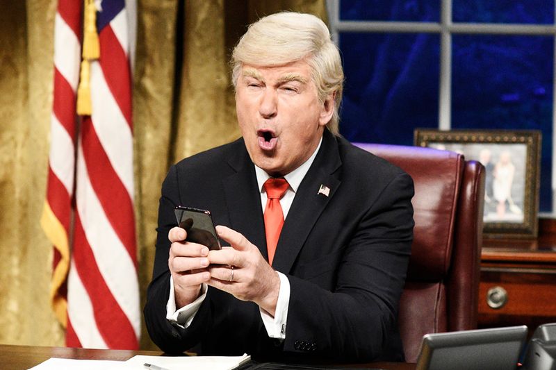 Alec Baldwin as Donald Trump