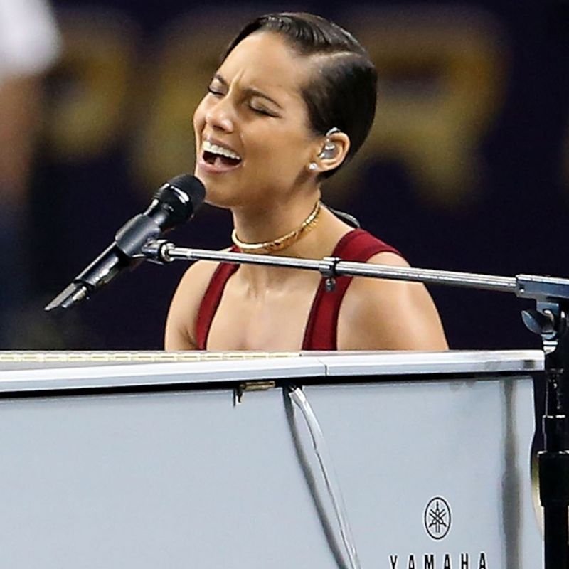 Alicia Keys’ Longest Anthem Performance