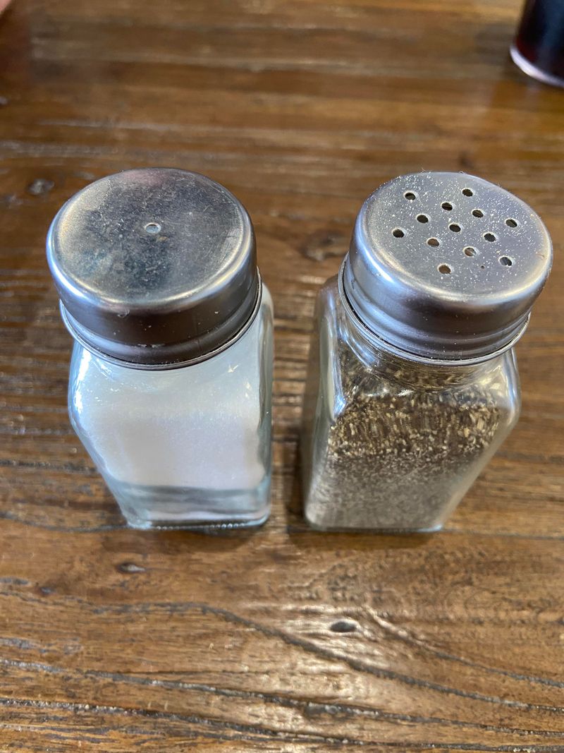 Always Pass the Salt and Pepper Together