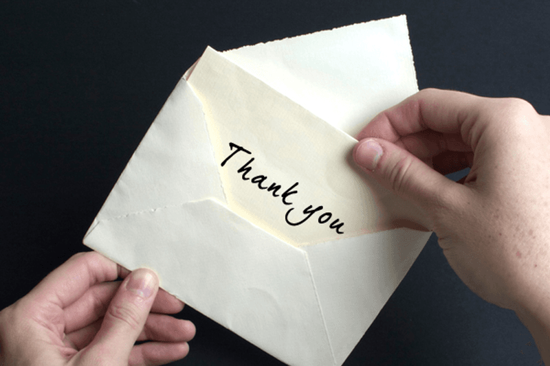 Always Write Thank-You Notes by Hand
