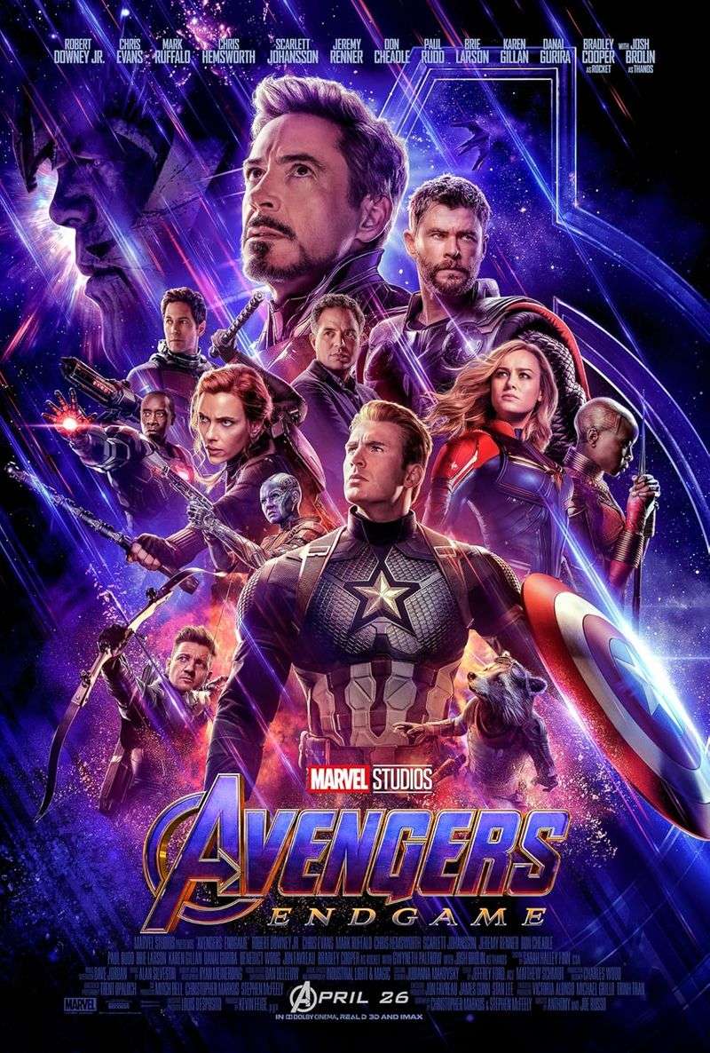 Avengers: Endgame (2019) – 3h 2m