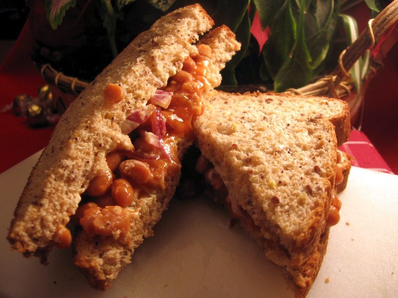 Bean Sandwiches