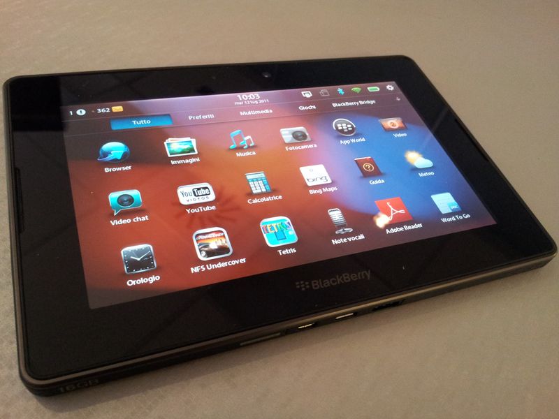 Blackberry Playbook