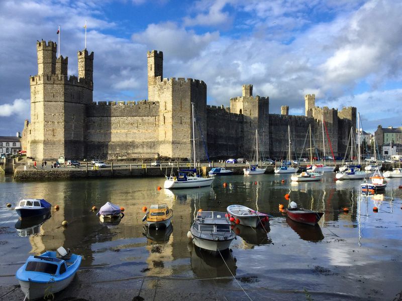 Caernarfon Castle (Wales) – 1283