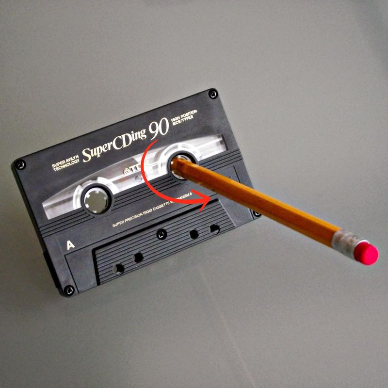 Cassettes with Pencil