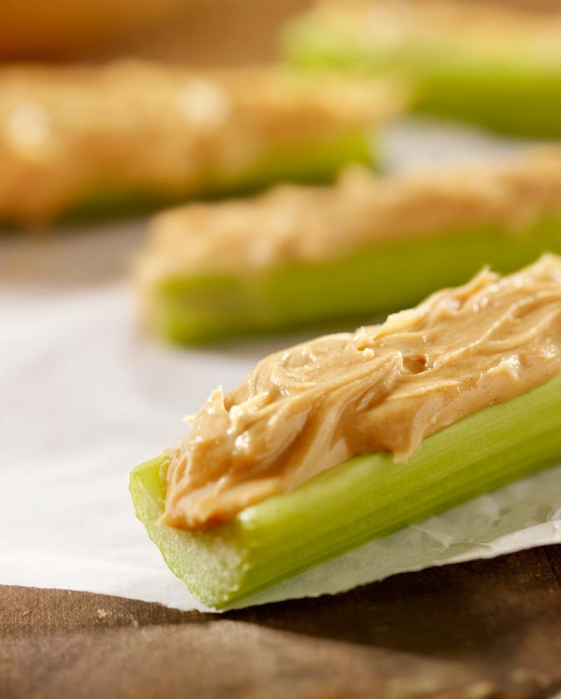 Celery Sticks with Peanut Butter