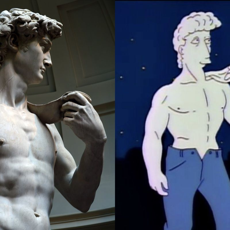 Censorship of Michelangelo's David