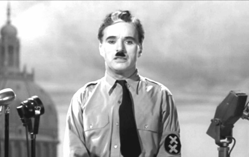 Chaplin and Hitler