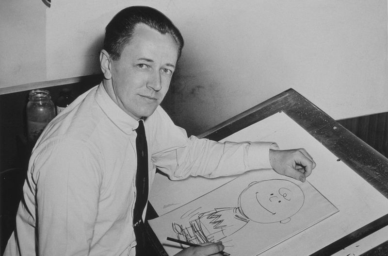 Charles M. Schulz, American cartoonist, created Peanuts, 2000