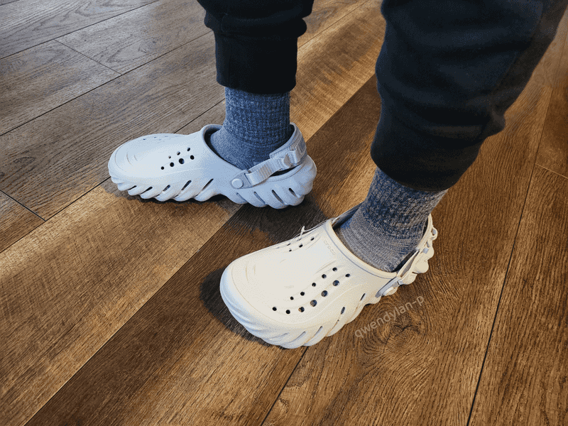 Crocs with Socks