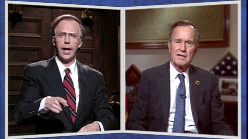 Dana Carvey as George H.W. Bush