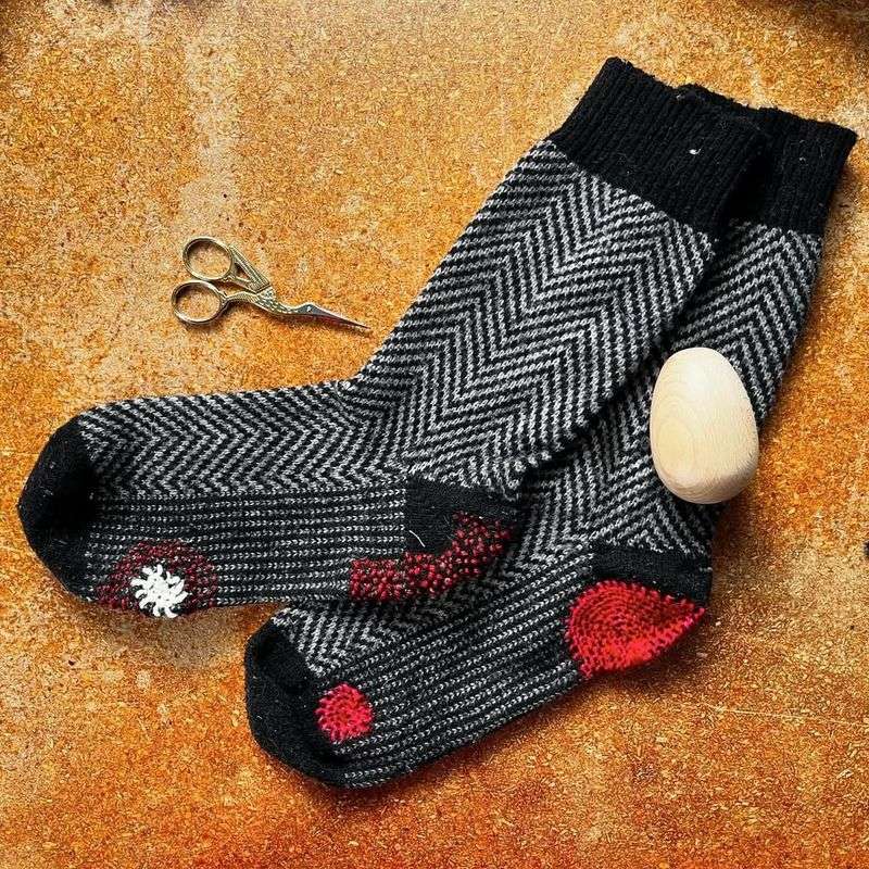 Darning Socks