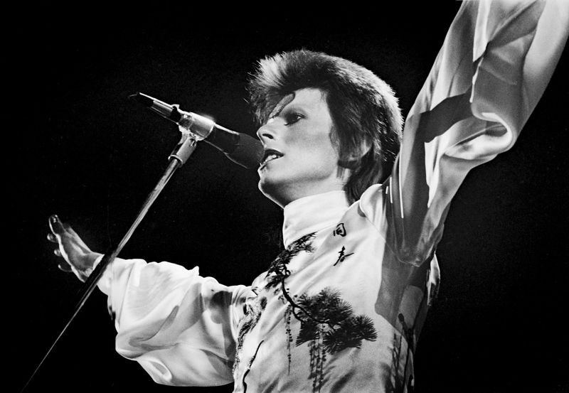 David Bowie as Ziggy Stardust at Hammersmith Odeon (1973)