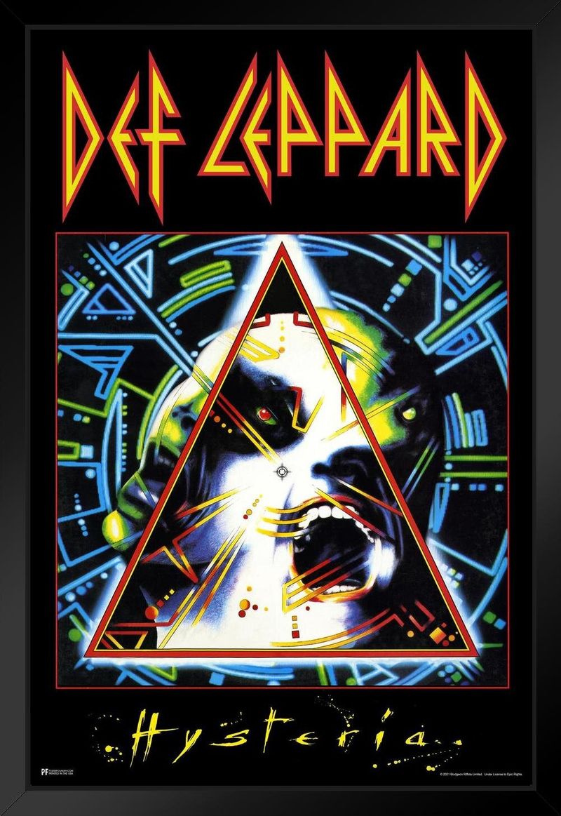 Def Leppard – Hysteria Album Cover