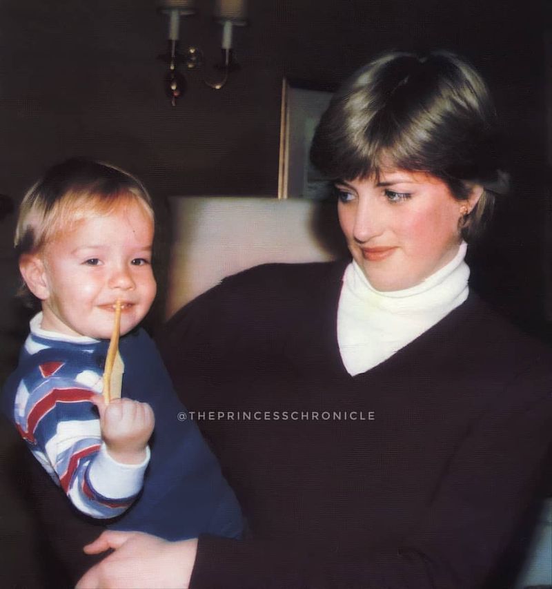 Diana Spencer was a nanny