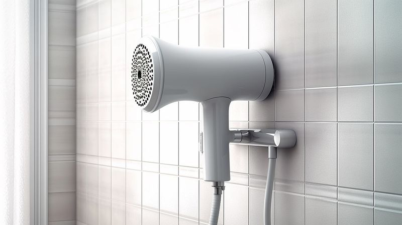 Do Not Use a Hairdryer in the Shower