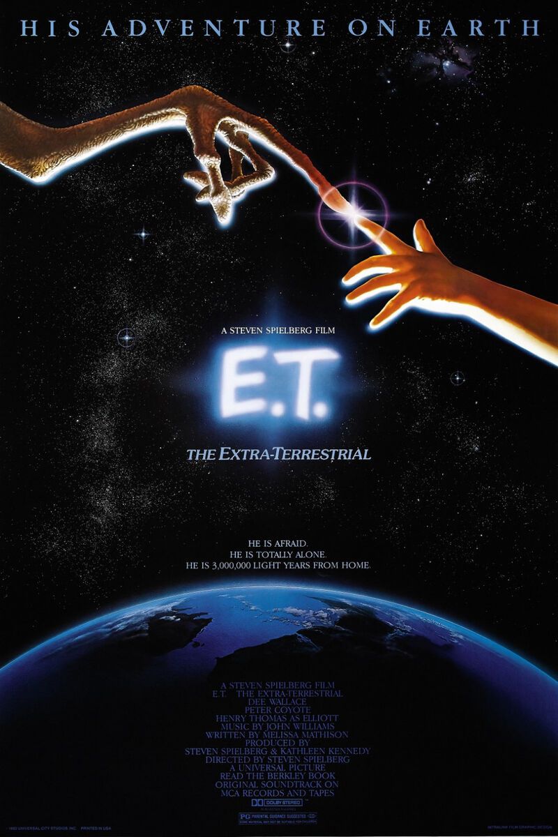 E.T. – The Extra-Terrestrial Movie Poster