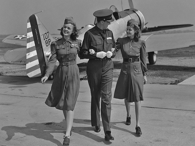 Early Flight Attendant Uniforms (1930s)